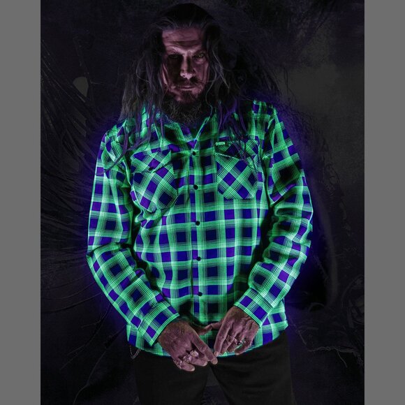 DIXXON FLANNEL x ROB ZOMBIE Flannel Shirt - Men's 3XL - Collab - Picture 8 of 14